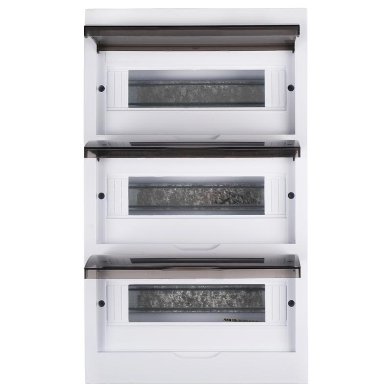 Бокс модульный накладной PDB/W 1036 WH (ЩРН-П-36) IP41 пластик. Pro JazzWay 5071704 в интернет-магазине Рэмкабель