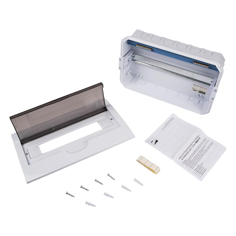 Бокс модульный встраив. PDB/R 1015 WH (ЩРВ-П-15) IP41 пластик. Pro JazzWay 5071797 в интернет-магазине Рэмкабель