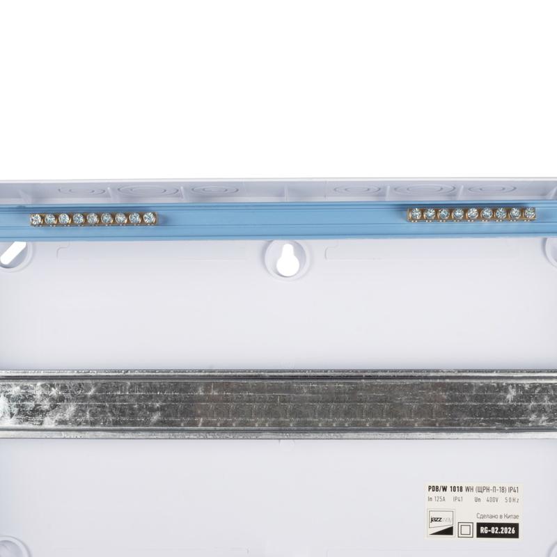 Бокс модульный накладной PDB/W 1018 WH (ЩРН-П-18) IP41 пластик. Pro JazzWay 5071681 в интернет-магазине Рэмкабель