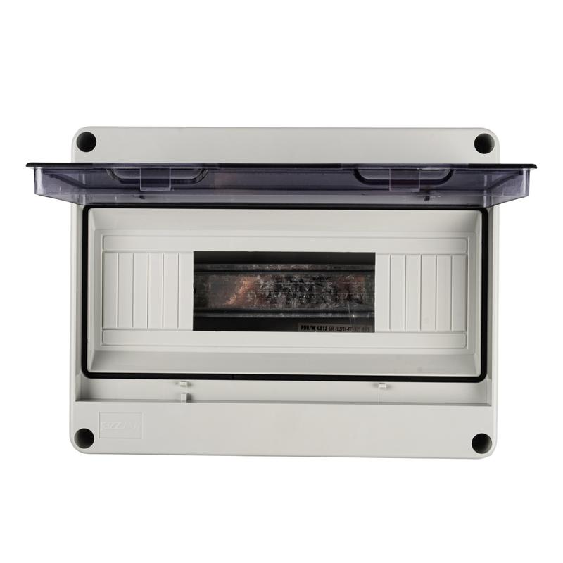 Бокс модульный накладной PDB/W 4012 GR (ЩРН-ПГ-12) IP65 пластик. Pro JazzWay 5072084 в интернет-магазине Рэмкабель