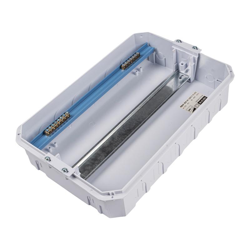 Бокс модульный встраив. PDB/R 1015 WH (ЩРВ-П-15) IP41 пластик. Pro JazzWay 5071797 в интернет-магазине Рэмкабель