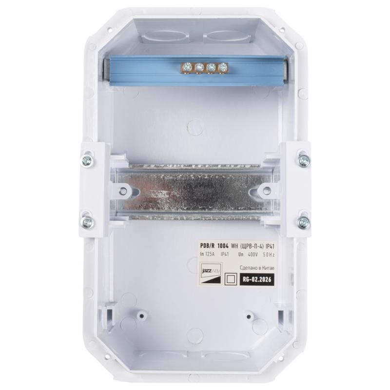 Бокс модульный встраив. PDB/R 1004 WH (ЩРВ-П- 4) IP41 пластик. Pro JazzWay 5071728 в интернет-магазине Рэмкабель