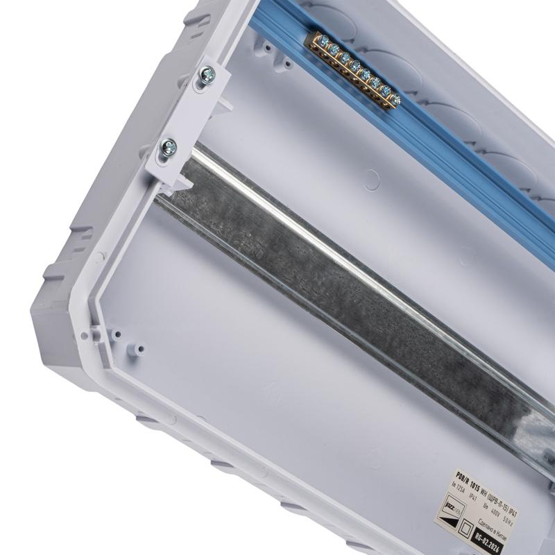 Бокс модульный встраив. PDB/R 1015 WH (ЩРВ-П-15) IP41 пластик. Pro JazzWay 5071797 в интернет-магазине Рэмкабель