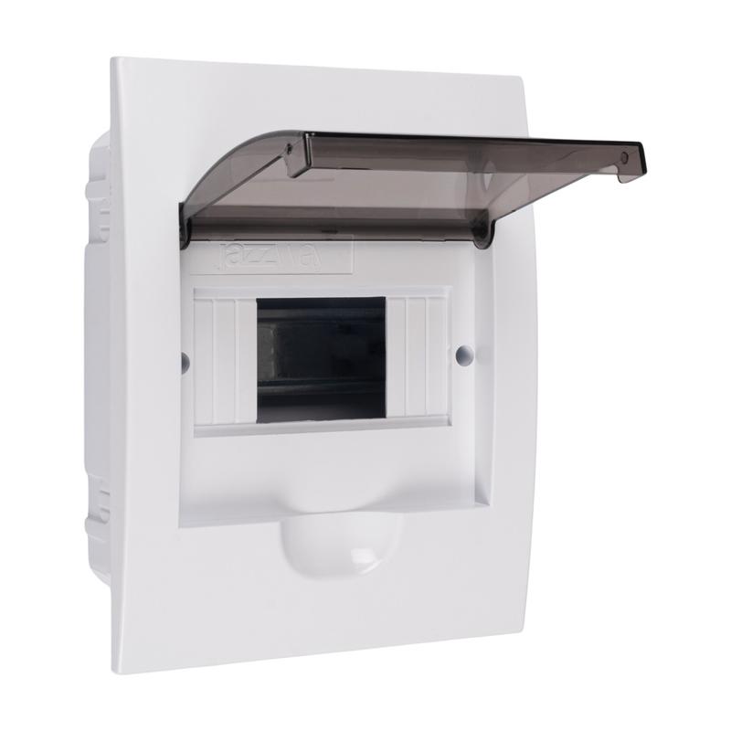 Бокс модульный встраив. PDB/R 1006 WH (ЩРВ-П- 6) IP41 пластик. Pro JazzWay 5071735 в интернет-магазине Рэмкабель