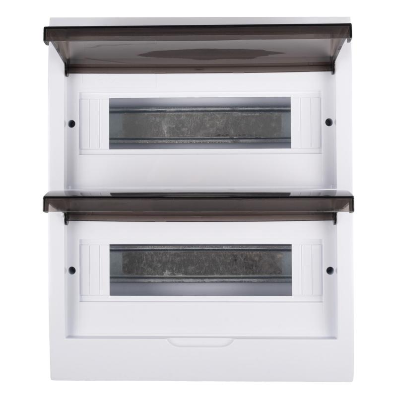 Бокс модульный накладной PDB/W 1024 WH (ЩРН-П-24) IP41 пластик. Pro JazzWay 5071698 в интернет-магазине Рэмкабель