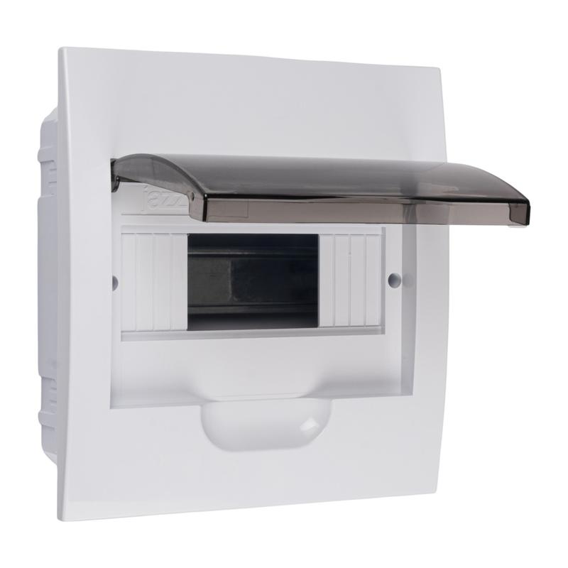 Бокс модульный встраив. PDB/R 1008 WH (ЩРВ-П- 8) IP41 пластик. Pro JazzWay 5071742 в интернет-магазине Рэмкабель