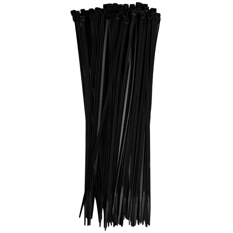 Хомут кабельный (стяжка) PCT 2.5х200-100BL 2.5х200 PA6.6 черн. (уп.100шт) JazzWay 5054394 в интернет-магазине Рэмкабель