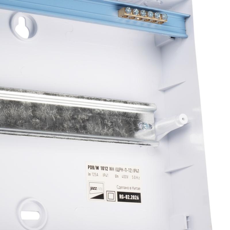 Бокс модульный накладной PDB/W 1012 WH (ЩРН-П-12) IP41 пластик. Pro JazzWay 5071674 в интернет-магазине Рэмкабель