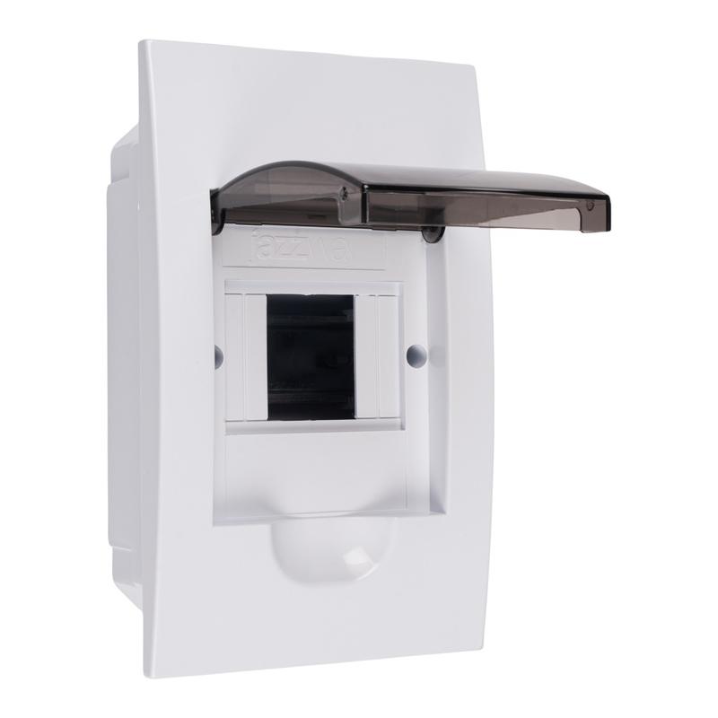 Бокс модульный встраив. PDB/R 1004 WH (ЩРВ-П- 4) IP41 пластик. Pro JazzWay 5071728 в интернет-магазине Рэмкабель