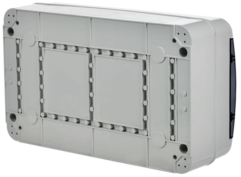 Корпус КМПн-18 TEKFOR IP65 черн. прозр. дверь пластик. IEK TF5-KP72-N-18-65-K03-K02 в интернет-магазине Рэмкабель