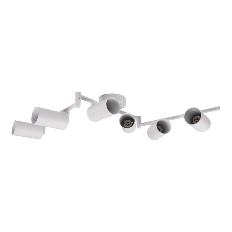 Светильник PCL-0606 6xGU10 IP20 230В WH настен./потолочн. декор. под лампу JazzWay 5066786 в интернет-магазине Рэмкабель