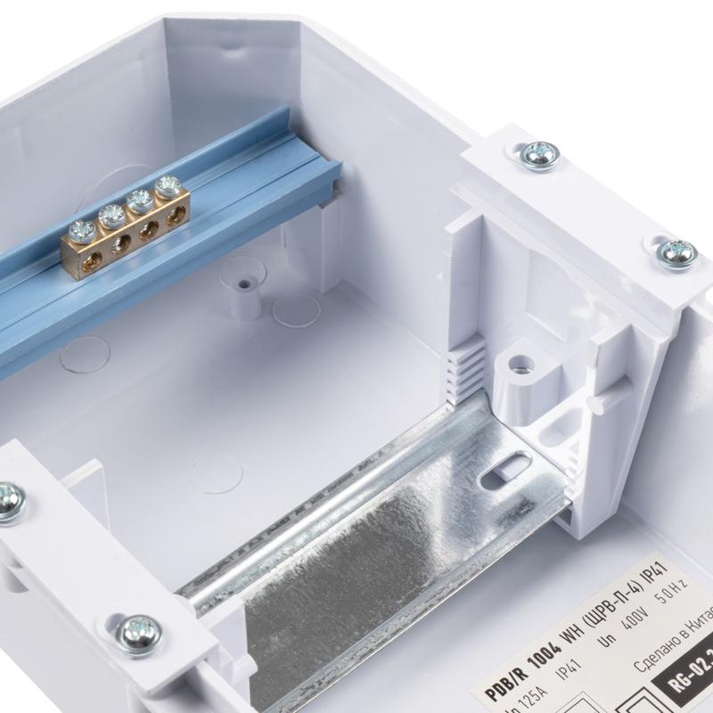 Бокс модульный встраив. PDB/R 1004 WH (ЩРВ-П- 4) IP41 пластик. Pro JazzWay 5071728 в интернет-магазине Рэмкабель