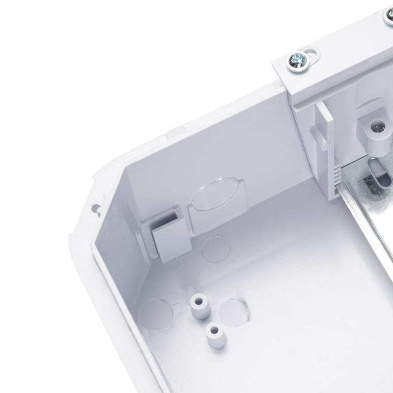 Бокс модульный встраив. PDB/R 1008 WH (ЩРВ-П- 8) IP41 пластик. Pro JazzWay 5071742 в интернет-магазине Рэмкабель