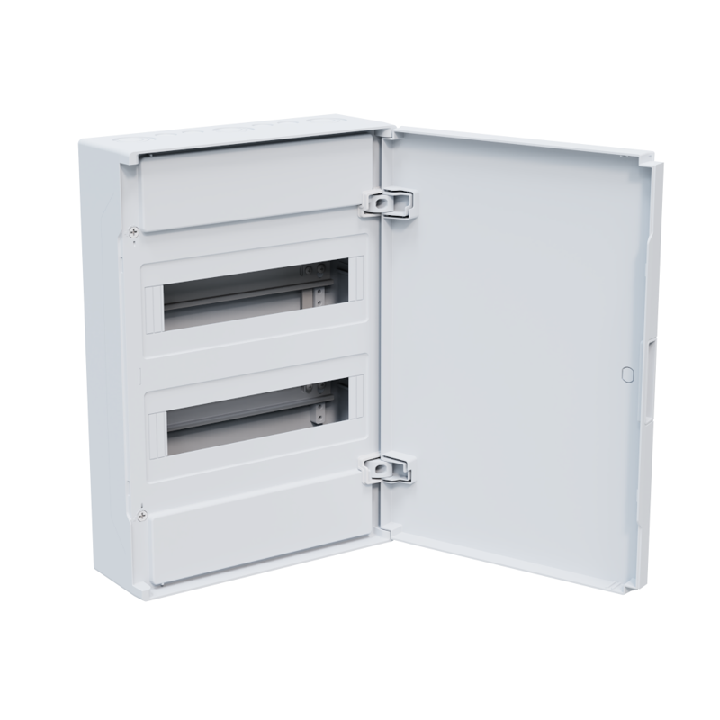 Корпус OptiBox Pro 24-NNR-IP40 пластик. КЭАЗ 379797 в интернет-магазине Рэмкабель