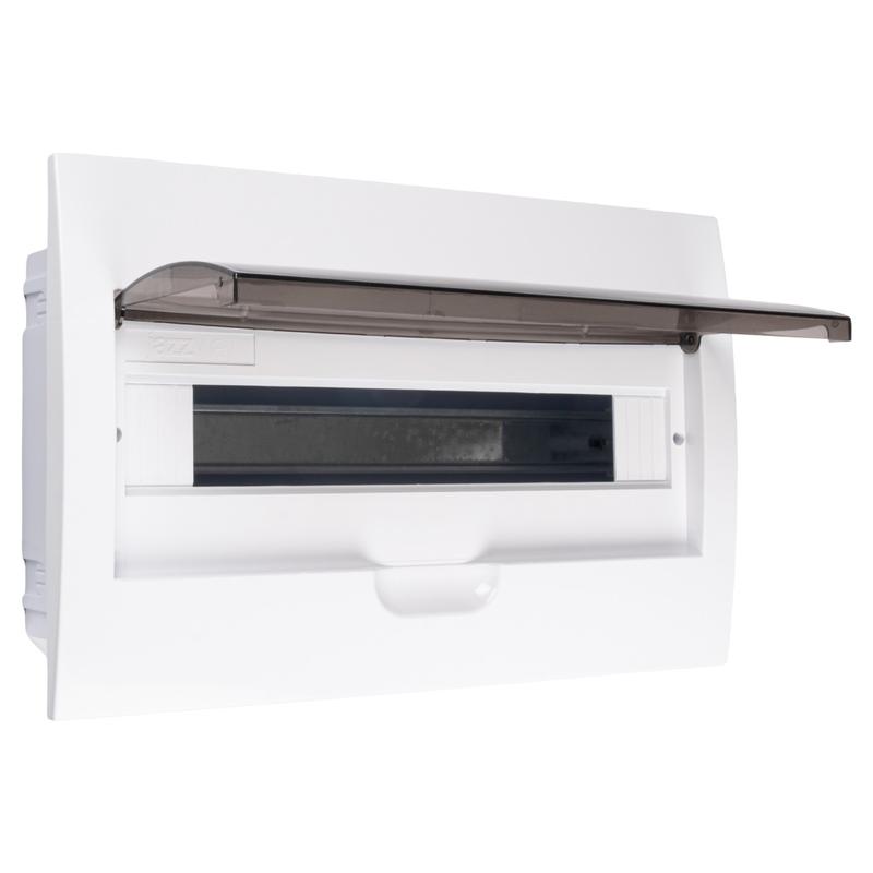 Бокс модульный встраив. PDB/R 1018 WH (ЩРВ-П-18) IP41 пластик. Pro JazzWay 5071766 в интернет-магазине Рэмкабель