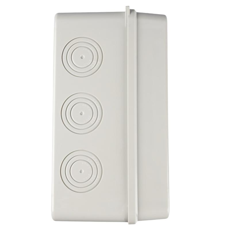 Бокс модульный накладной PDB/W 4018 GR (ЩРН-ПГ-18) IP65 пластик. Pro JazzWay 5072121 в интернет-магазине Рэмкабель