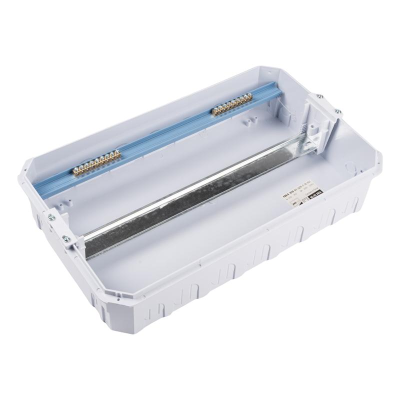 Бокс модульный встраив. PDB/R 1018 WH (ЩРВ-П-18) IP41 пластик. Pro JazzWay 5071766 в интернет-магазине Рэмкабель