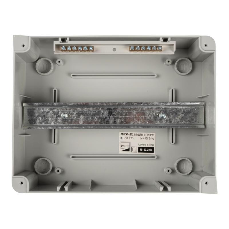 Бокс модульный накладной PDB/W 4012 GR (ЩРН-ПГ-12) IP65 пластик. Pro JazzWay 5072084 в интернет-магазине Рэмкабель