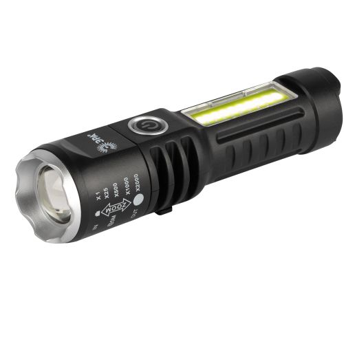 Фонарь светодиодный UA-403 универсальный аккумуляторный 5Вт LED+3Вт COB оптический Zoom 4 режима USB type-C Эра Б0069805 в интернет-магазине Рэмкабель