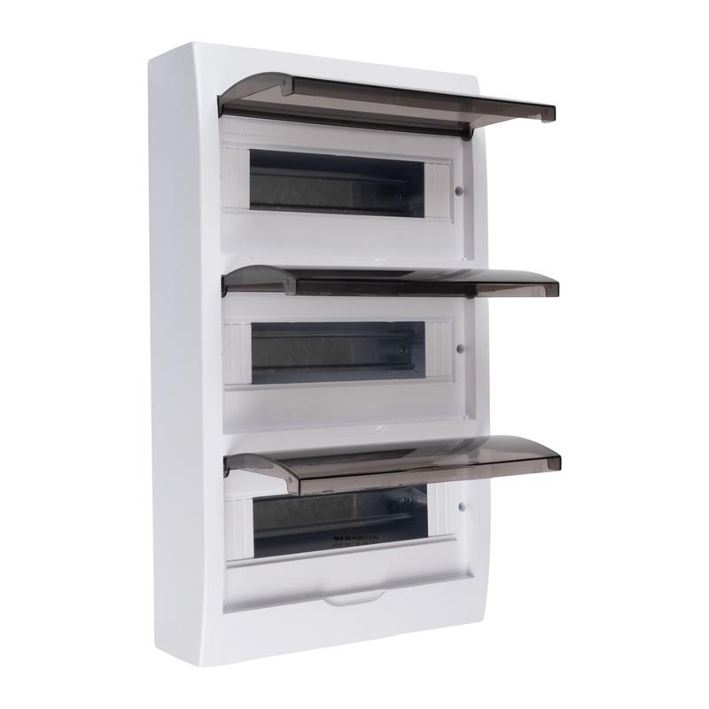 Бокс модульный накладной PDB/W 1036 WH (ЩРН-П-36) IP41 пластик. Pro JazzWay 5071704 в интернет-магазине Рэмкабель