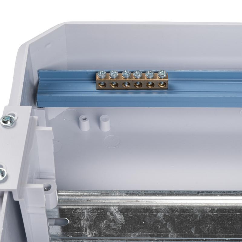 Бокс модульный встраив. PDB/R 1012 WH (ЩРВ-П-12) IP41 пластик. Pro JazzWay 5071759 в интернет-магазине Рэмкабель