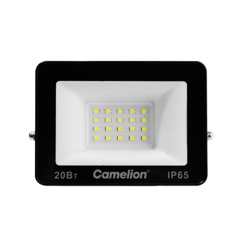 Прожектор светодиодный LFL-2004 C02 LED SMD 20Вт IP65 6500К 2000лм 230В 113х102х24 черн. Camelion 16330 в интернет-магазине Рэмкабель