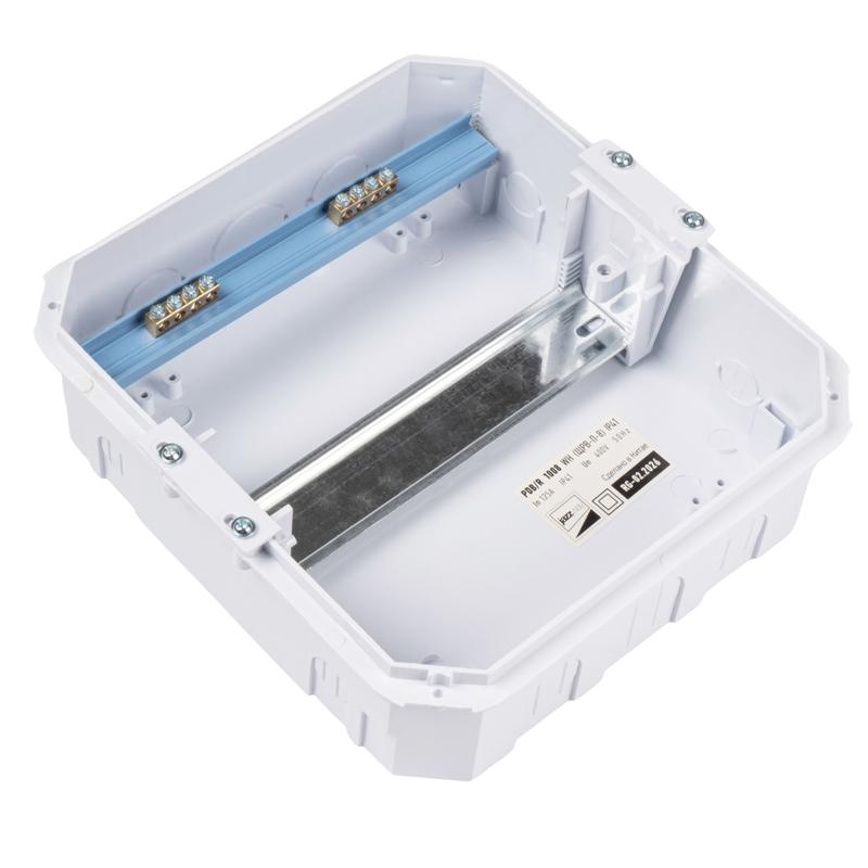 Бокс модульный встраив. PDB/R 1008 WH (ЩРВ-П- 8) IP41 пластик. Pro JazzWay 5071742 в интернет-магазине Рэмкабель