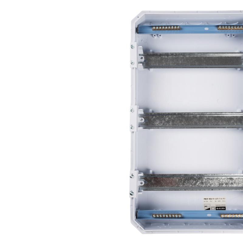 Бокс модульный встраив. PDB/R 1036 WH (ЩРВ-П-36) IP41 пластик. Pro JazzWay 5071780 в интернет-магазине Рэмкабель