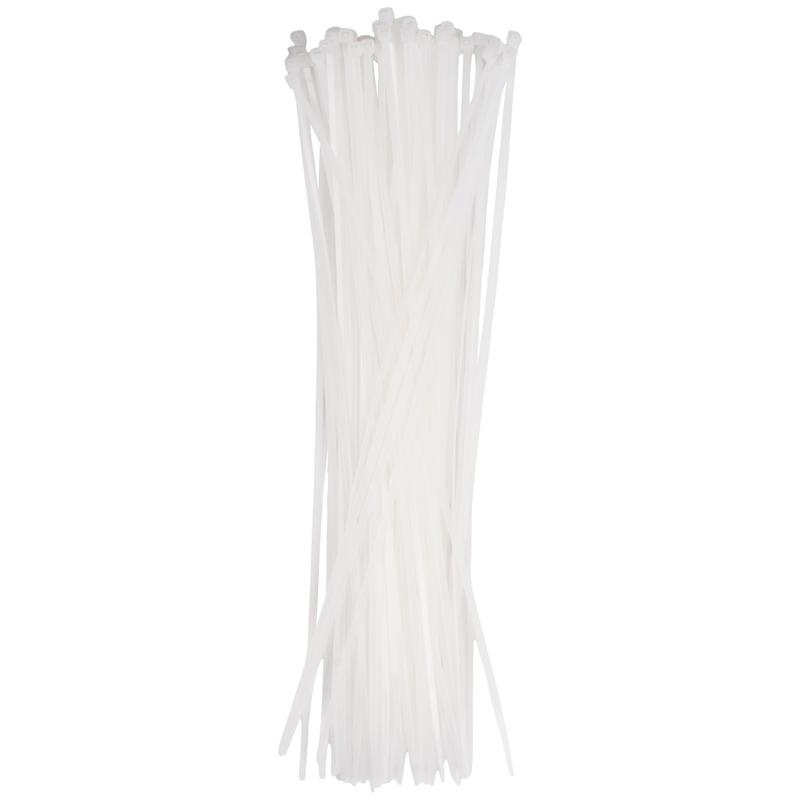 Хомут кабельный (стяжка) PCT 3.6х350-100WH 3.6х350 PA6.6 бел. (уп.100шт) JazzWay 5053885 в интернет-магазине Рэмкабель
