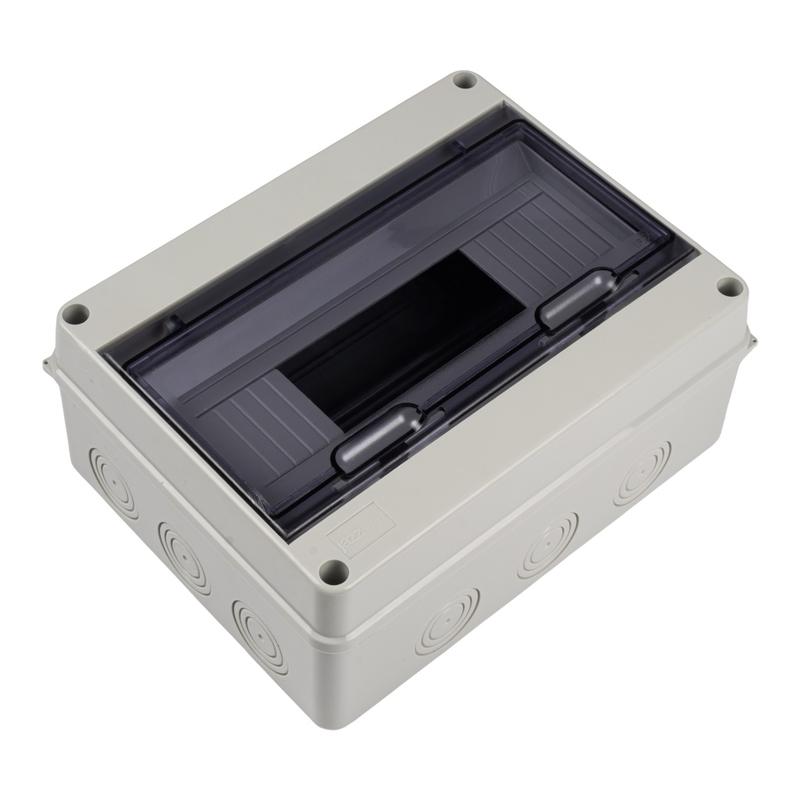 Бокс модульный накладной PDB/W 4012 GR (ЩРН-ПГ-12) IP65 пластик. Pro JazzWay 5072084 в интернет-магазине Рэмкабель