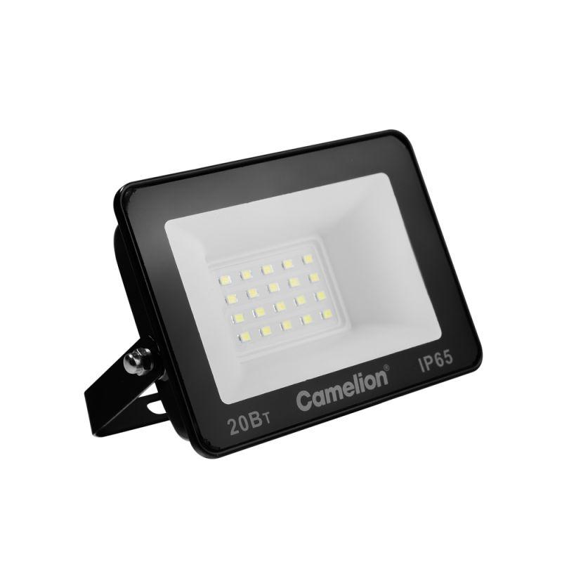 Прожектор светодиодный LFL-2004 C02 LED SMD 20Вт IP65 6500К 2000лм 230В 113х102х24 черн. Camelion 16330 в интернет-магазине Рэмкабель