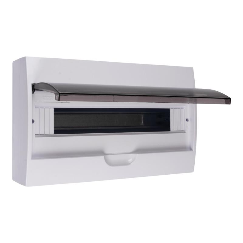 Бокс модульный накладной PDB/W 1018 WH (ЩРН-П-18) IP41 пластик. Pro JazzWay 5071681 в интернет-магазине Рэмкабель