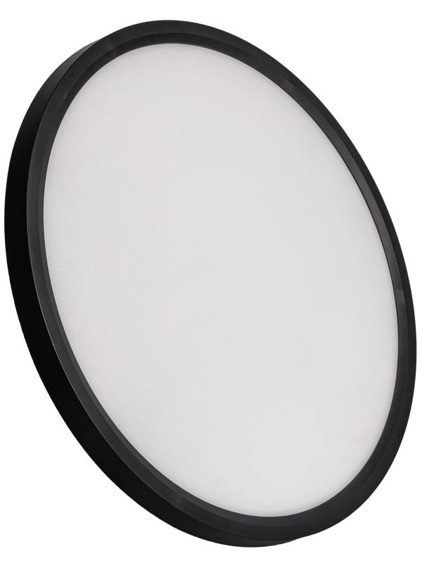 Светильник светодиодный SLIM BLACK 38Вт 4500К IP40 2650лм 230В 400х25мм КОСМОС KSlim38w_B4500K в интернет-магазине Рэмкабель