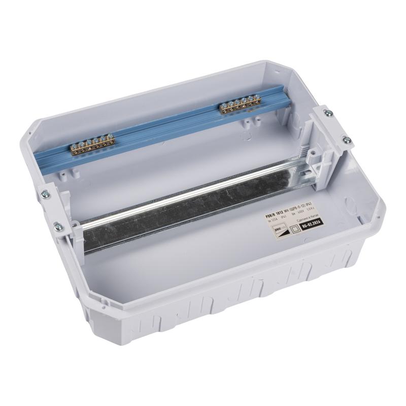 Бокс модульный встраив. PDB/R 1012 WH (ЩРВ-П-12) IP41 пластик. Pro JazzWay 5071759 в интернет-магазине Рэмкабель