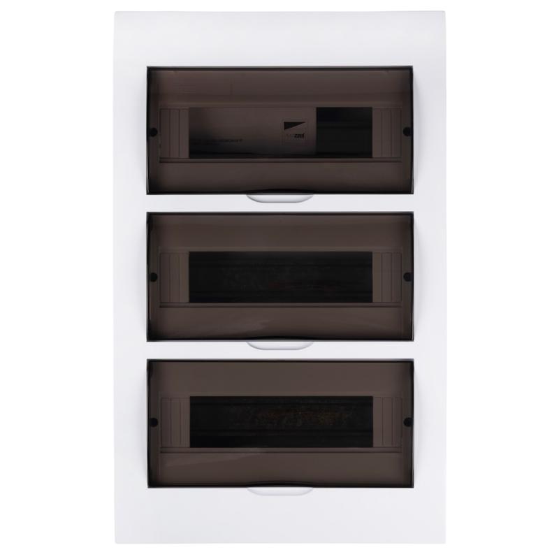 Бокс модульный встраив. PDB/R 1036 WH (ЩРВ-П-36) IP41 пластик. Pro JazzWay 5071780 в интернет-магазине Рэмкабель