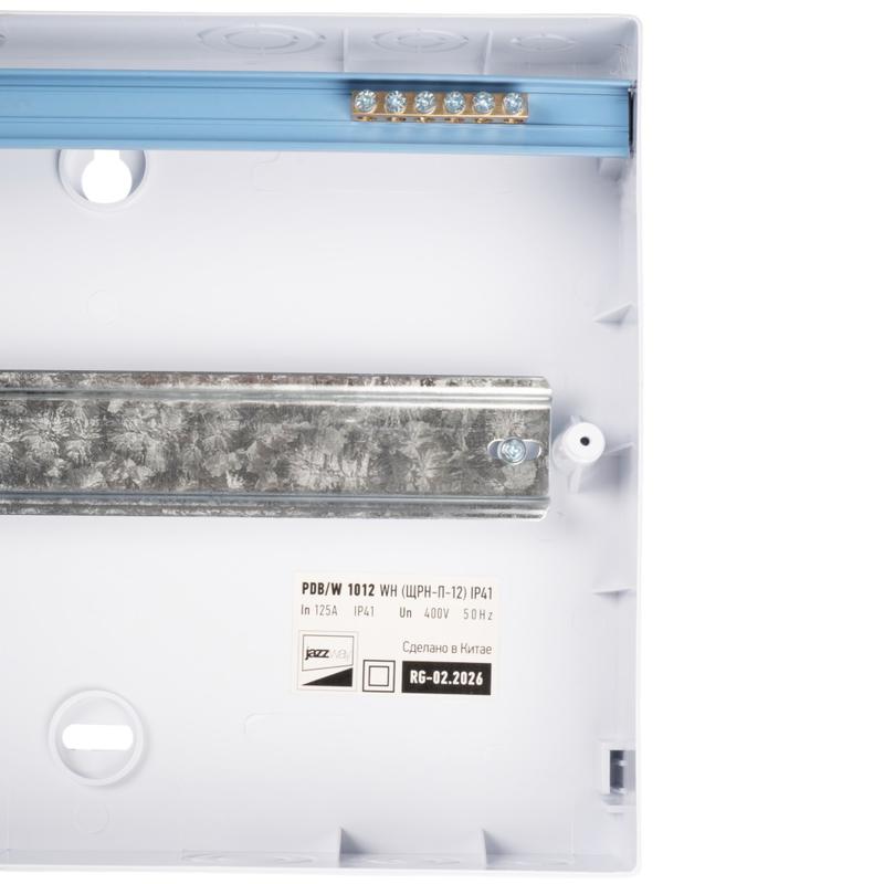 Бокс модульный накладной PDB/W 1012 WH (ЩРН-П-12) IP41 пластик. Pro JazzWay 5071674 в интернет-магазине Рэмкабель