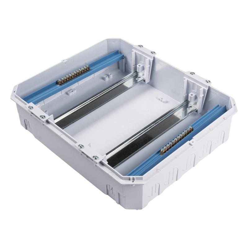 Бокс модульный встраив. PDB/R 1024 WH (ЩРВ-П-24) IP41 пластик. Pro JazzWay 5071773 в интернет-магазине Рэмкабель