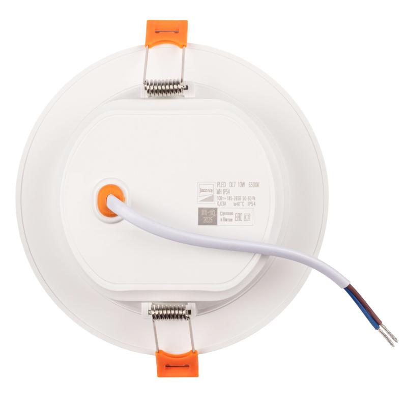 Светильник светодиодный PLED DL7 10Вт 6500К IP54 850лм WH встраив. бел. Pro JazzWay 5069046 в интернет-магазине Рэмкабель