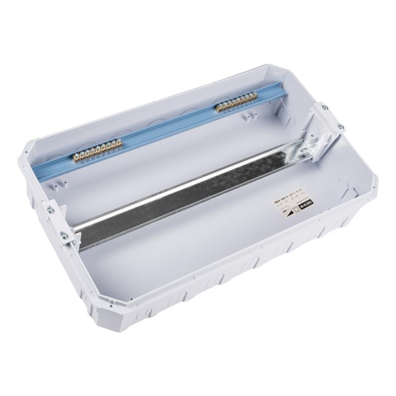 Бокс модульный встраив. PDB/R 1018 WH (ЩРВ-П-18) IP41 пластик. Pro JazzWay 5071766 в интернет-магазине Рэмкабель
