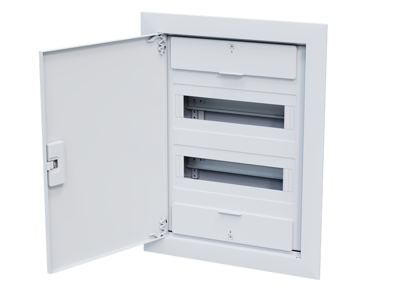 Корпус OptiBox Pro 24-VNR-IP40 пластик. КЭАЗ 379799 в интернет-магазине Рэмкабель
